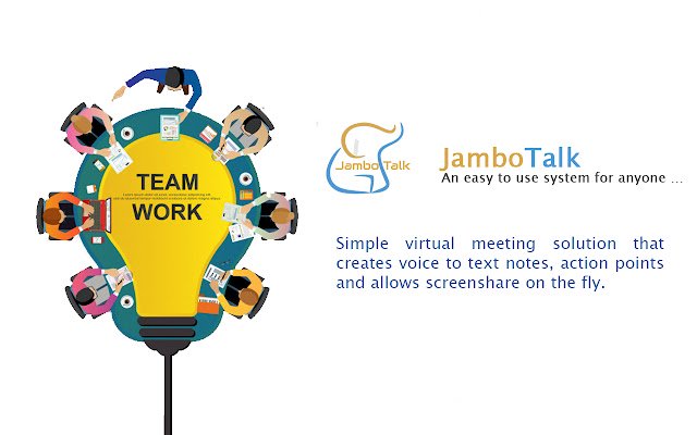 Jambo Talk Screenshare  from Chrome web store to be run with OffiDocs Chromium online