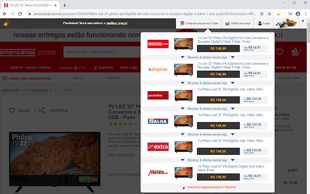 Jampay mula sa Chrome web store na tatakbo sa OffiDocs Chromium online