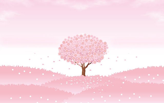 Japanischer Sakura Kirschbaum Pink จาก Chrome เว็บสโตร์ที่จะใช้งานร่วมกับ OffiDocs Chromium ออนไลน์