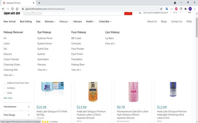 Japan With Love Shopping online in Giappone dal negozio web Chrome da eseguire con OffiDocs Chromium online