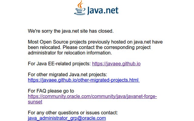 URL-адрес Java.net переписан из интернет-магазина Chrome для запуска с OffiDocs Chromium онлайн