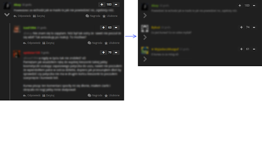 Jbzd Comment Collapser  from Chrome web store to be run with OffiDocs Chromium online