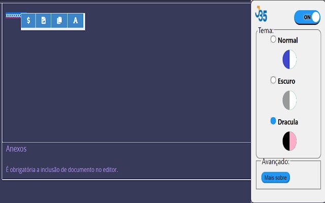 JEC 35  from Chrome web store to be run with OffiDocs Chromium online