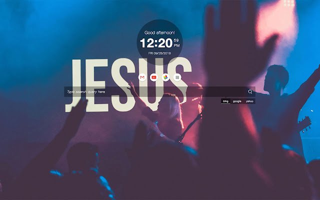 Jesus Extension dari toko web Chrome untuk dijalankan dengan OffiDocs Chromium online