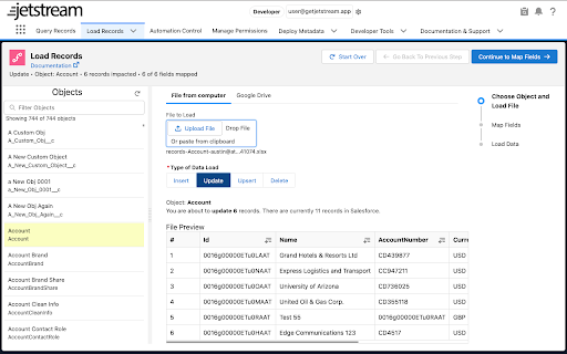 Jetstream uit de Chrome-webwinkel wordt uitgevoerd met OffiDocs Chromium online