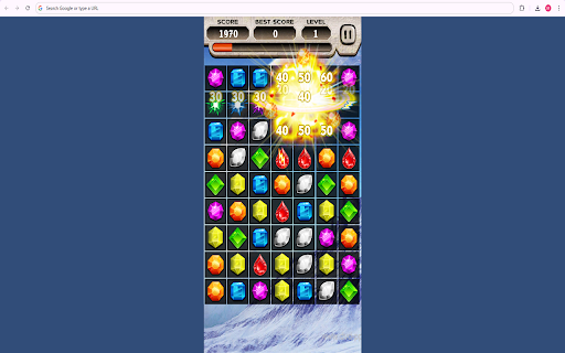 Jewelry Match: The Ultimate Puzzle Game  from Chrome web store to be run with OffiDocs Chromium online