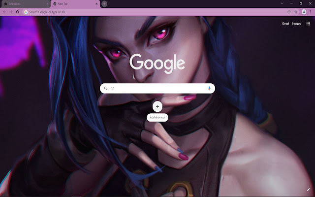 Jinx (Arcane) van de Chrome-webwinkel om te worden uitgevoerd met OffiDocs Chromium online