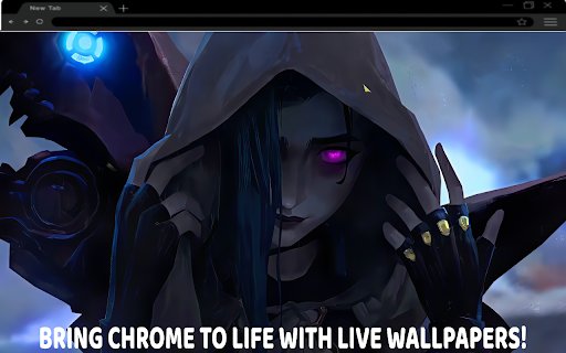 Jinx LOL Live Wallpaper  from Chrome web store to be run with OffiDocs Chromium online