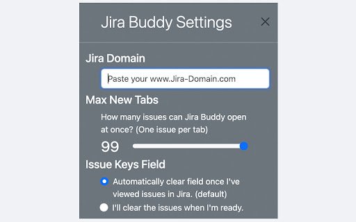 Jira Buddy  from Chrome web store to be run with OffiDocs Chromium online