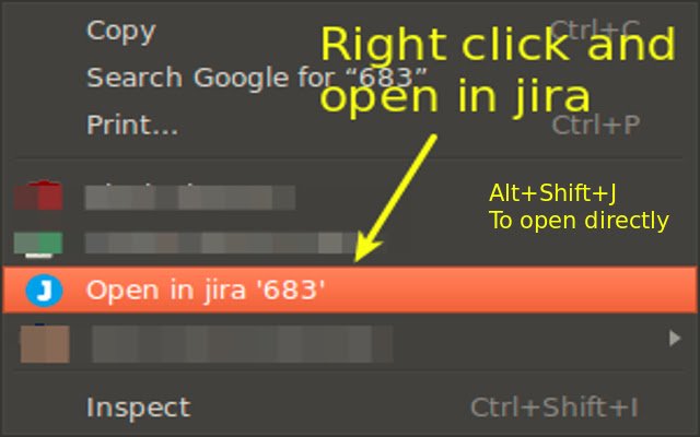 JIRA ഇഷ്യൂ ക്വിക്ക് ഓപ്പൺ ക്രോം വെബ് സ്റ്റോറിൽ നിന്ന് OffiDocs Chromium ഓൺലൈനിൽ പ്രവർത്തിക്കും