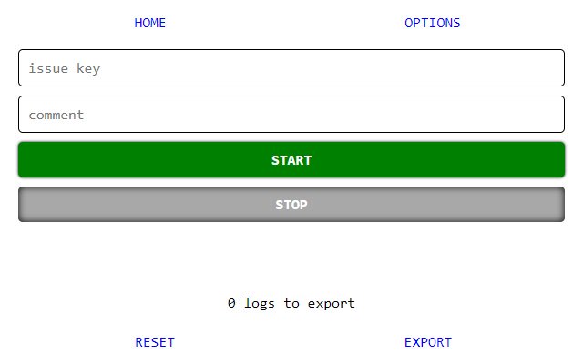 Jira Time Tracking  from Chrome web store to be run with OffiDocs Chromium online