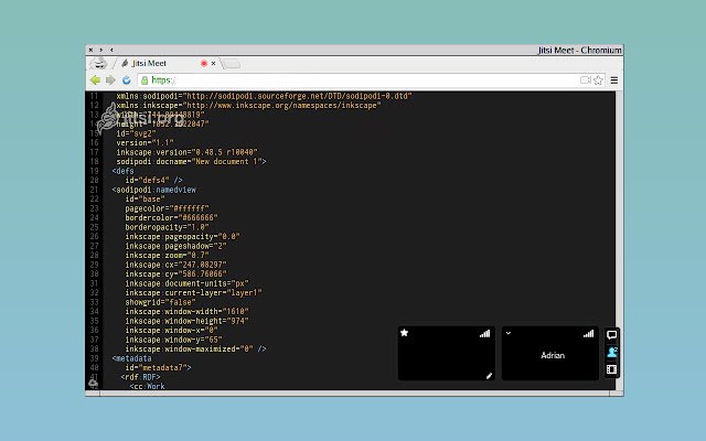 Jitsi-desktopstreamer voor Beautiful Rising uit de Chrome-webwinkel om te draaien met OffiDocs Chromium online