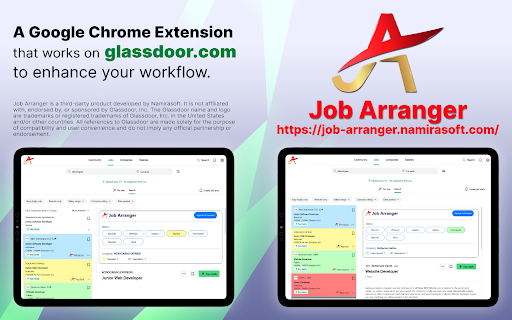 Job Arranger (Assistance for Job Platforms)  from Chrome web store to be run with OffiDocs Chromium online