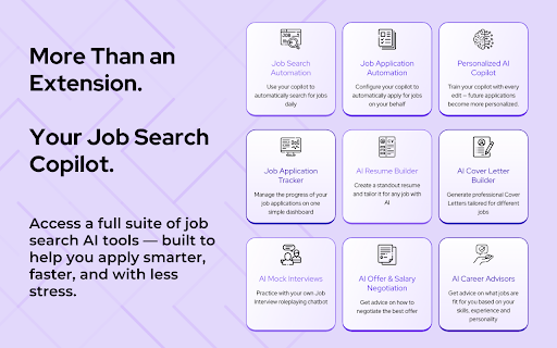 JobCopilot  from Chrome web store to be run with OffiDocs Chromium online