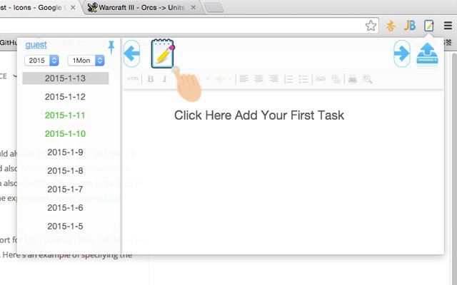 Job Done Daily task manager  from Chrome web store to be run with OffiDocs Chromium online