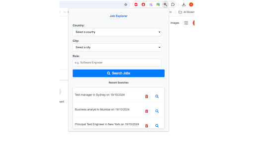 Job Finder from Chrome web store to be run with OffiDocs Chromium online Job Finder from Chrome web store to be run with OffiDocs Chromium online