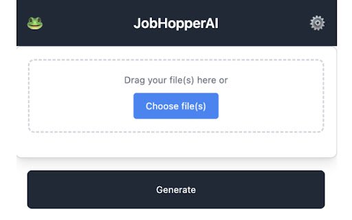 Job Hopper AI  from Chrome web store to be run with OffiDocs Chromium online