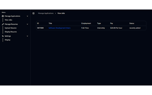job sourcerer  from Chrome web store to be run with OffiDocs Chromium online