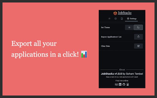 JobStackz  from Chrome web store to be run with OffiDocs Chromium online
