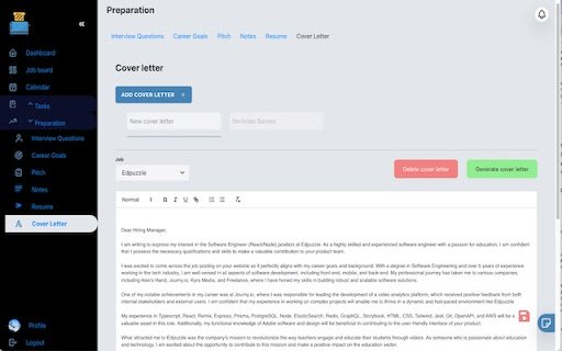 Job Toast Helper  from Chrome web store to be run with OffiDocs Chromium online