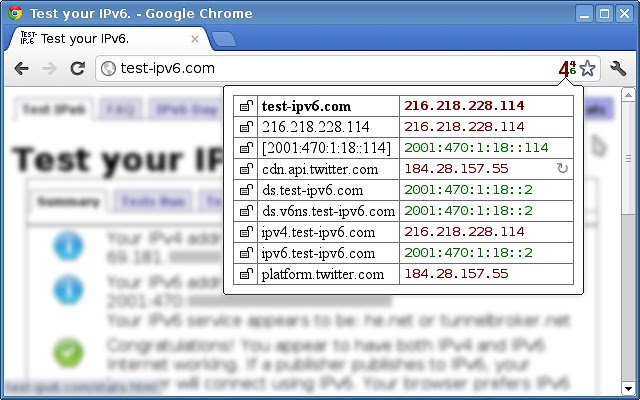 ক্রোম ওয়েব স্টোর থেকে JoeIPvFoo অনলাইনে OffiDocs Chromium এর সাথে চালানো হবে