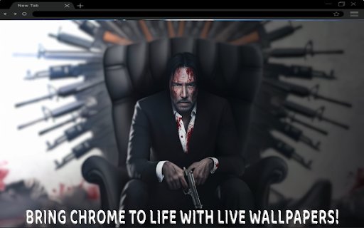 John Wick 4 Live Wallpaper  from Chrome web store to be run with OffiDocs Chromium online