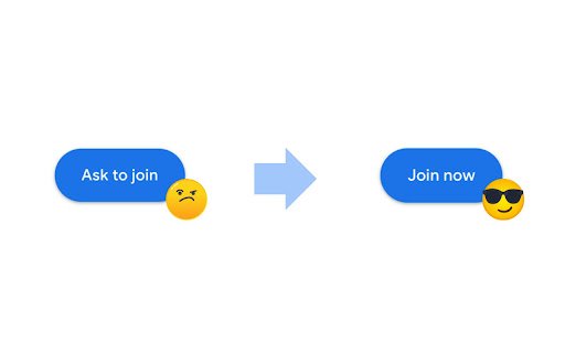 Join Now for Google Meet  from Chrome web store to be run with OffiDocs Chromium online