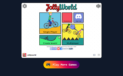 JollyWorld Game Customize, Compete, and Create Your Own Levels!  from Chrome web store to be run with OffiDocs Chromium online