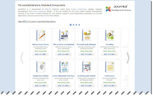 JoomPlace  from Chrome web store to be run with OffiDocs Chromium online