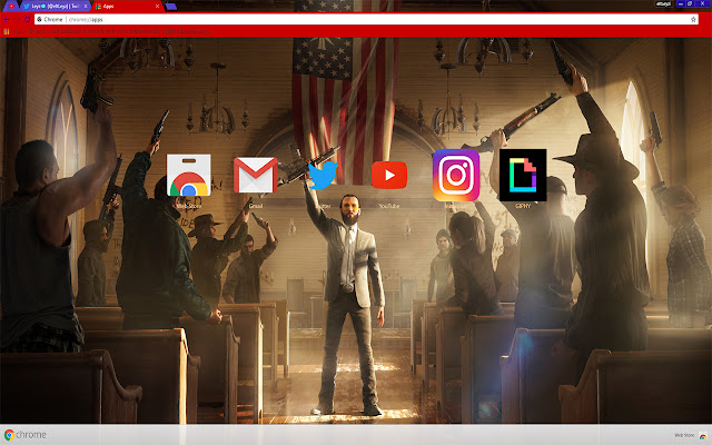 JOSEPH SEED | FAR CRY 5 THEME 2017  from Chrome web store to be run with OffiDocs Chromium online JOSEPH SEED | FAR CRY 5 THEME 2017  from Chrome web store to be run with OffiDocs Chromium online