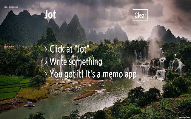 Jot (بهینه سازی شده) از فروشگاه وب Chrome برای اجرا با OffiDocs Chromium به صورت آنلاین