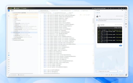 JoyCode  from Chrome web store to be run with OffiDocs Chromium online