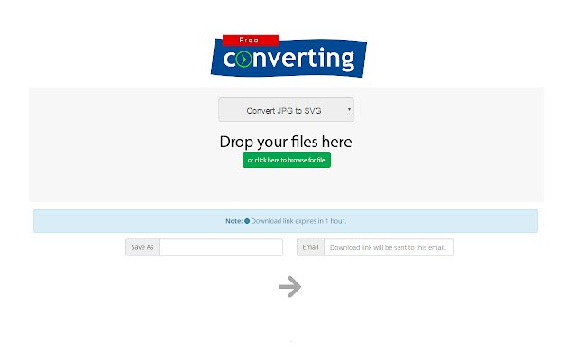 JPG to SVG Converter  from Chrome web store to be run with OffiDocs Chromium online