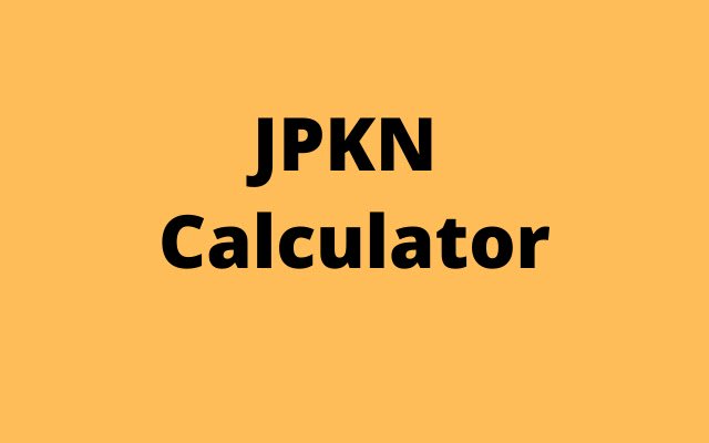 Kalkulator JPKN daripada kedai web Chrome untuk dijalankan dengan OffiDocs Chromium dalam talian