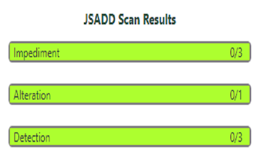 JSADD JavaScript Anti Debugging Detection  from Chrome web store to be run with OffiDocs Chromium online