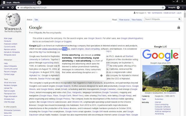 jsforcopylinktext  from Chrome web store to be run with OffiDocs Chromium online