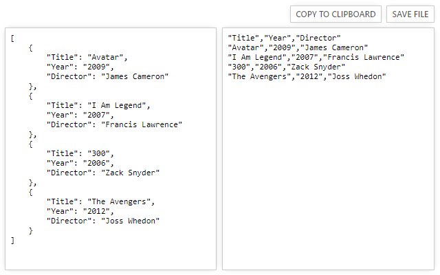 JSON CSV  from Chrome web store to be run with OffiDocs Chromium online