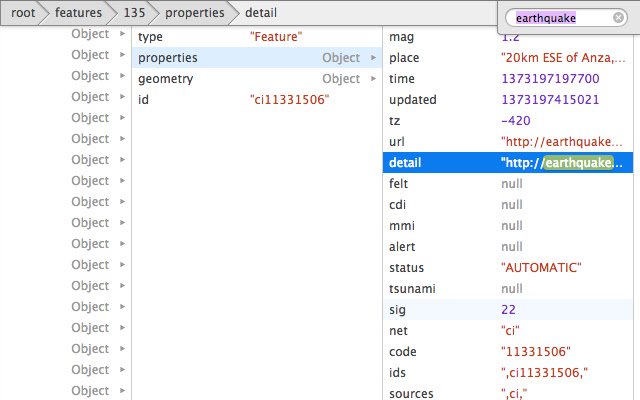 JSON Finder  from Chrome web store to be run with OffiDocs Chromium online