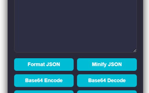 JSON Formatter + Gzip + Base64  from Chrome web store to be run with OffiDocs Chromium online