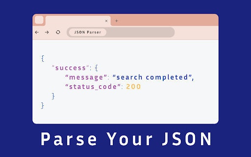 JSON Parser from Chrome web store to be run with OffiDocs Chromium online JSON Parser from Chrome web store to be run with OffiDocs Chromium online