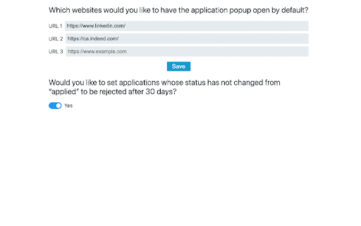 JTracker  from Chrome web store to be run with OffiDocs Chromium online