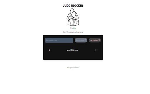 Judo Blocker  from Chrome web store to be run with OffiDocs Chromium online