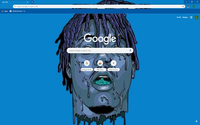 Juice WRLD Theme  from Chrome web store to be run with OffiDocs Chromium online