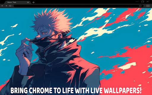 Jujutsu Kaisen Gojo Limitless Live Wallpaper  from Chrome web store to be run with OffiDocs Chromium online