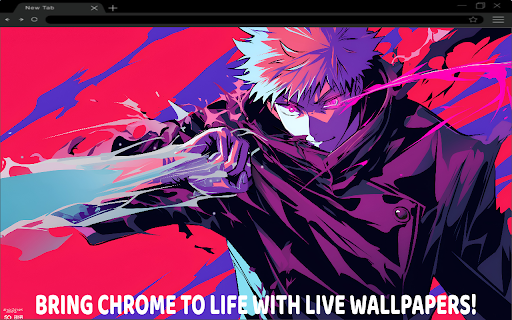 Jujutsu Kaisen Gojo Satoru Confident Stance Live Wallpaper  from Chrome web store to be run with OffiDocs Chromium online