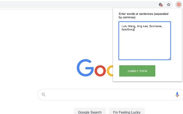 Jumbler from Chrome web store to be run with OffiDocs Chromium online Jumbler from Chrome web store to be run with OffiDocs Chromium online