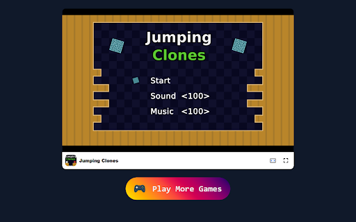Jumping Clones Game Control Clones and Conquer Obstacles!  from Chrome web store to be run with OffiDocs Chromium online