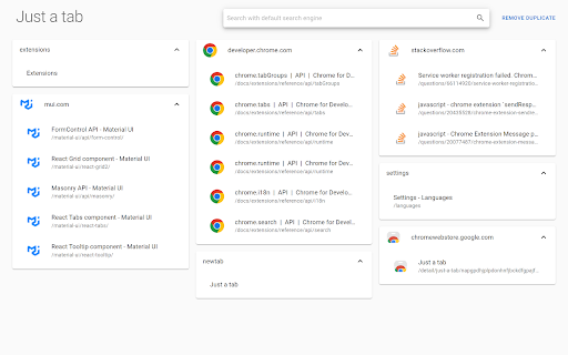 Just a tab  from Chrome web store to be run with OffiDocs Chromium online