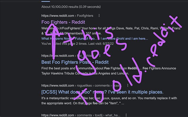 Just Old Reddit Pls  from Chrome web store to be run with OffiDocs Chromium online