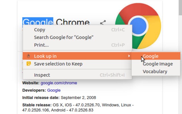 Cukup Klik Kanan dari toko web Chrome untuk dijalankan dengan OffiDocs Chromium online